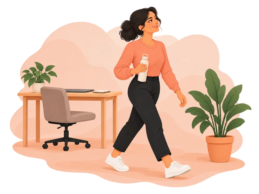 How Often Should You Get Up and Move at a Desk?